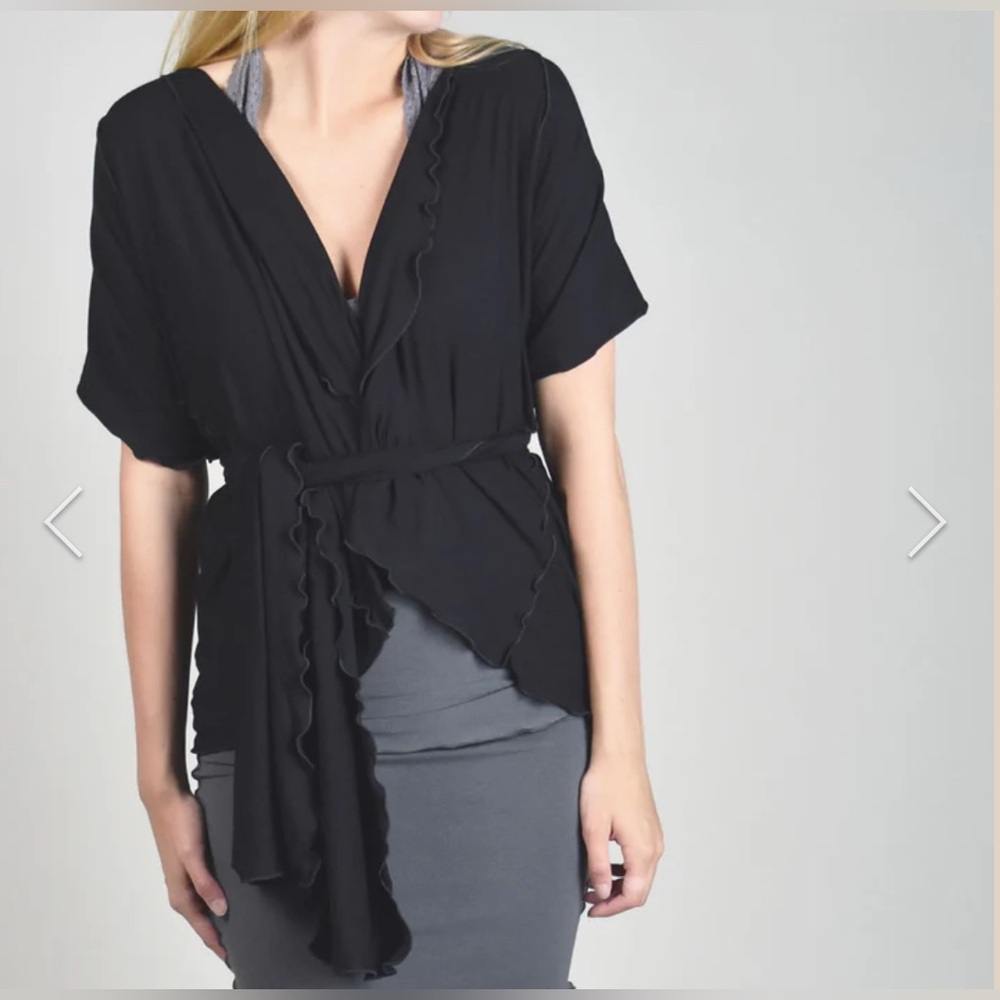 Angelrox Black Girly Wrap Top/Shawl/Skirt